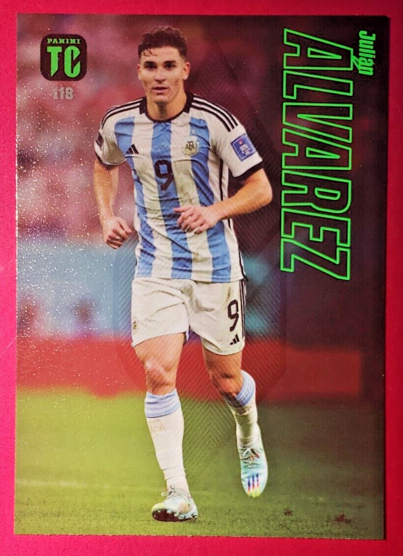 Julian Alvarez #118 Argentina - Panini Top Class 2023 | eBay
