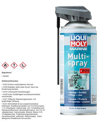 Liqui Moly Marine Multi Spray Bootpflegemittel Schutz-Pflegemittel 400 ml