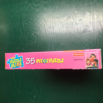 Vtg Fisher Price THE PUZZLE PLACE 35 Piece Jumbo Jigsaw 1995 Kiki