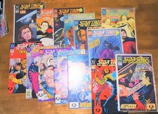 Star Trek The Next Generation Comic Book Lot -14 comic books