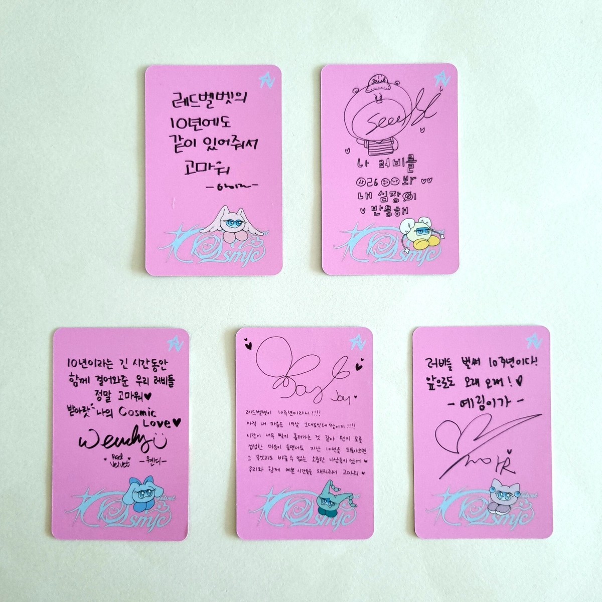 Red Velvet The 7th Mini Album Cosmic Official Photocard