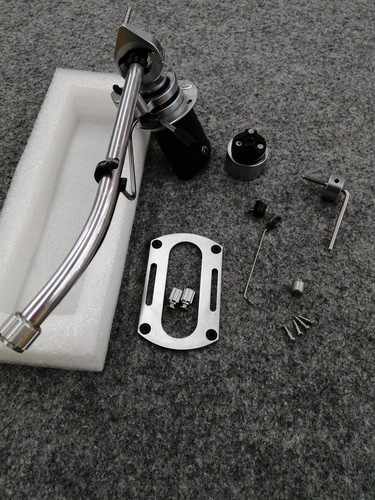 SME 3009 Tone Arm Turntable Parts silver Junk item for Parts for Repair