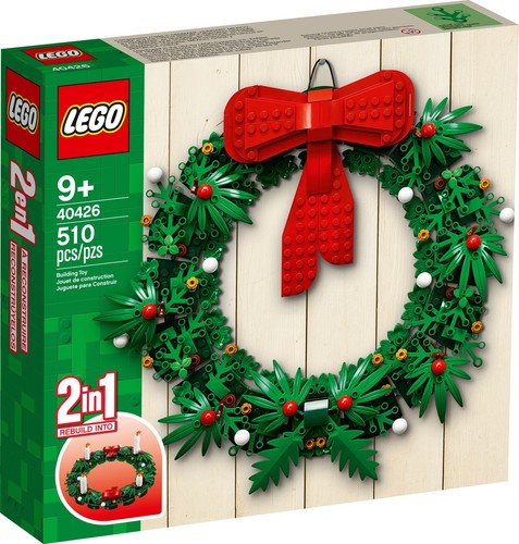 LEGO® Seasonal 40426 Türkranz / Adventskranz 2in1 EXKLUSIV! inkl. Versand!