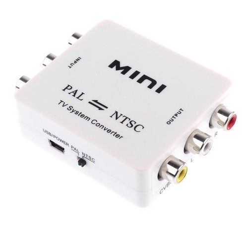 Mini convertisseur système de télévision bidirectionnel PAL/NTSC/SECAM vers PAL/NTSC - Photo 1/9