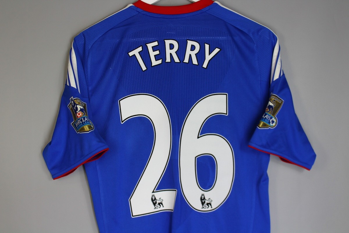 CHELSEA LONDON 2010 2011 HOME FOOTBALL SHIRT SOCCER JERSEY ADIDAS