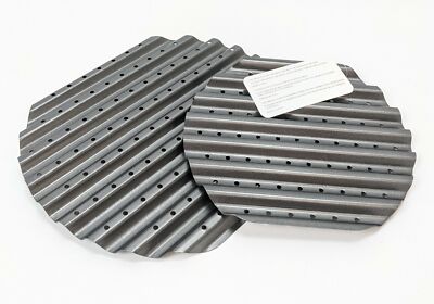Avon  Grill Inserts for Fry Pan Cooking Tools Gray Set of 2