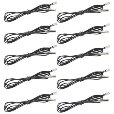 10pcs Ntc 10k Thermistor Sensors Digital Temperature Probe For Air Conditioner