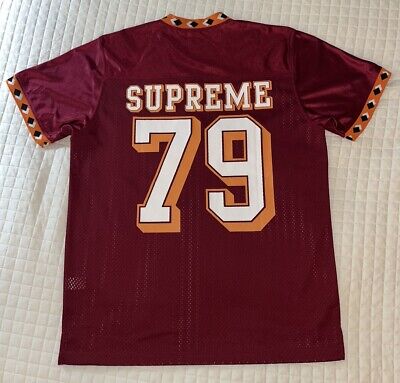 NEW Supreme 2013 Cardinal XL Diamond Rib Football Top Jersey NEW Supreme 2013 Cardinal XL Diamond Rib Football Top Jersey