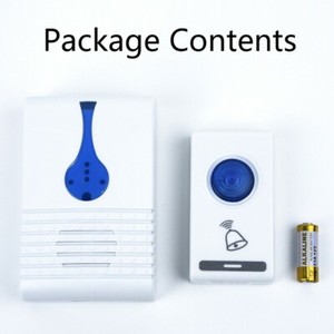 Remote Control Transmitter Door Bell Receiver Waterproof Button IP44 2019 New