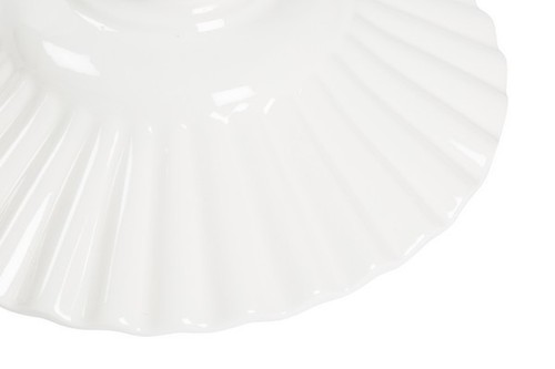 Ceramica BIANCA per lampadario applique ricambio sostitutivo BIANCO 20 CM - Foto 2 di 2