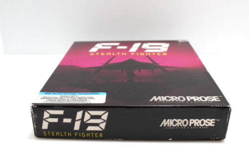 F-19 Stealth Fighter; IBM PC 5 1/4 discos - MicroProse, 1988 - Imagen 3 de 24