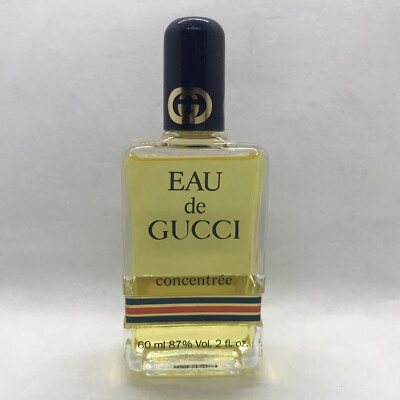 VTG Eau de Gucci Concentrated by Gucci Splash for Women 2oz/60ml France no Box