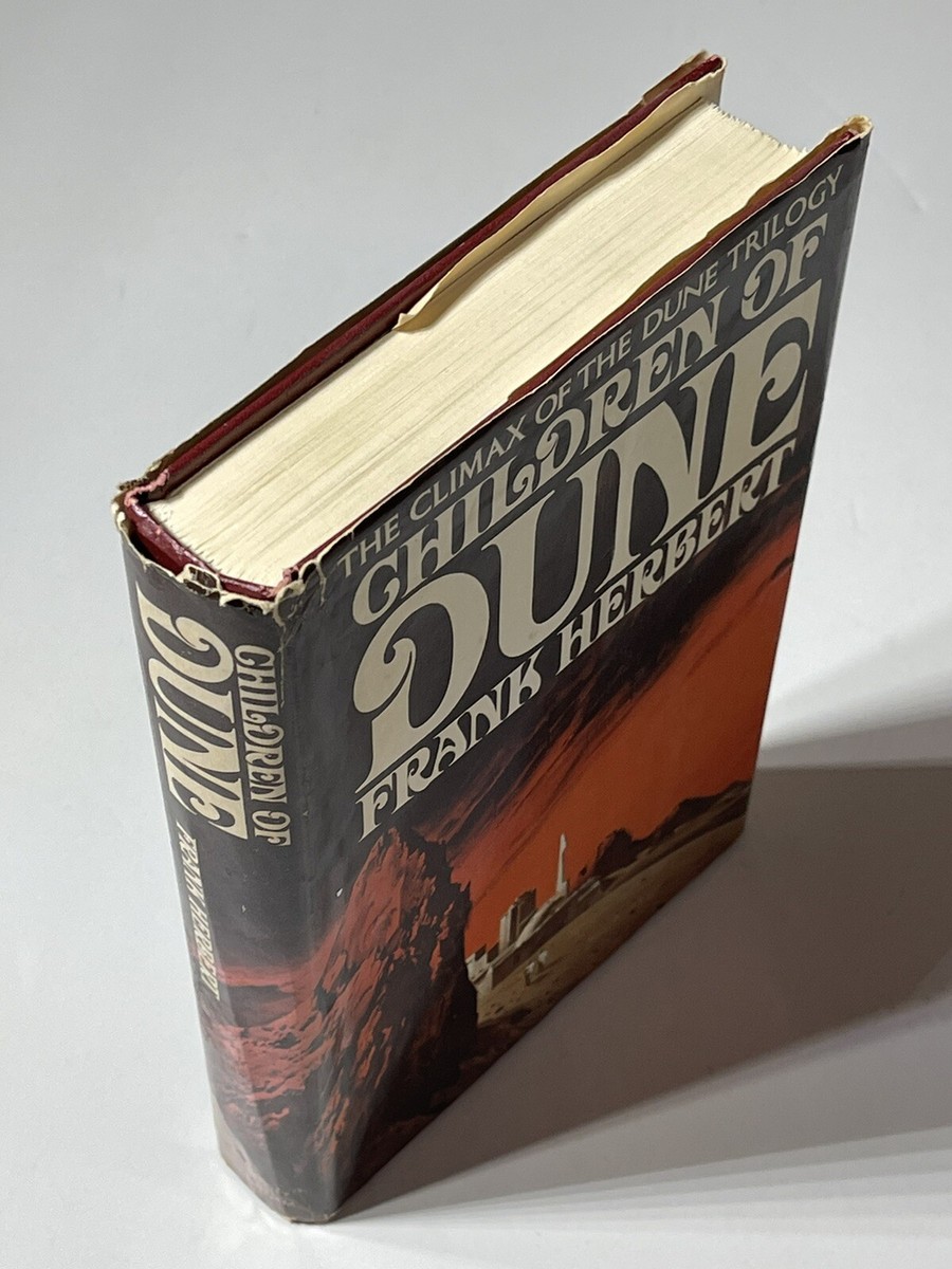 Frank Herbert Children of Dune Book HC 1976 Vintage 1st