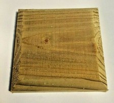 TANALISED WOODEN POST CAPS 125mm x 125mm