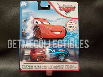 カーズマテル SUPER CHASE DISNEY PIXAR CARS SUPER CHASE TRANSFORMING LIGHTNING MCQUEEN