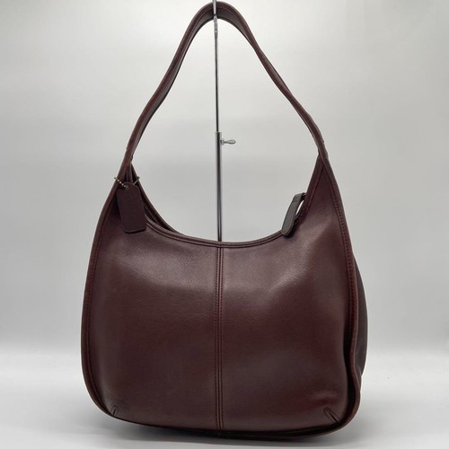 Borsa a tracolla vintage Coach 9033 Ergo pelle marrone vintage USA Costa Rica - Foto 3 di 9