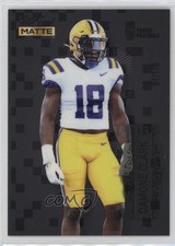 2022 Wild Card MATTE Touch Football Black Squares 91/175 Damone Clark #MB-24 0q3