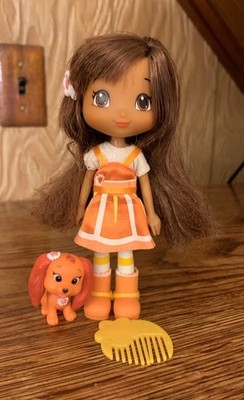 Strawberry Shortcake Orange Blossom Doll & Pet Marmalade Bridge Direct 2014