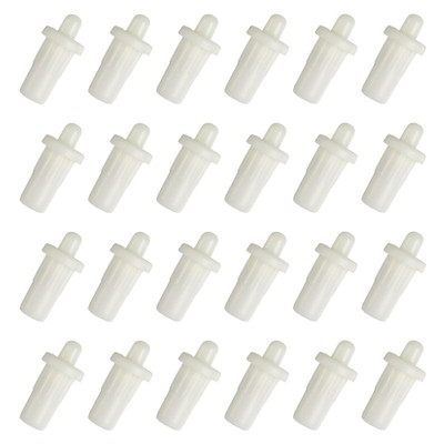 7.5mm Schrank Tür Reparatur Stifte 24Stk Plastik Schalldämpfer Ersatz Stifte Fed