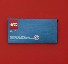 LEGO CREATOR London Bus 40220 Iconic Red Doubledecker Transport with Wheels, NEW