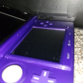 Midnight Purple Nintendo 3DS Console- US Version - with Super Mario 2 - Tested