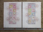 Japan Stamp First Day Cover Greetings SANRIO CHARACTERS 2 Covers Large format