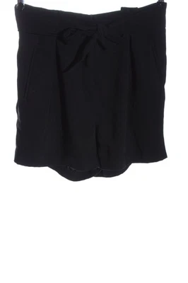 H&M Short moulant Dames Pantalon court T EU 38 noir style décontracté - Photo 1/4