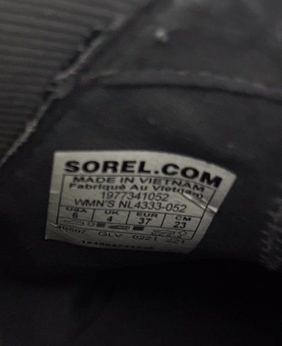 Sorel "Harlow" hellbraune Leder-Chelsea-Stiefelette NL4333-052 Damengröße 8 - Bild 10 von 11