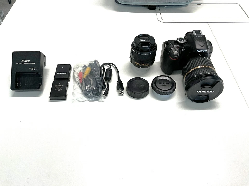 Nikon D5200 Set, Tamron SP 10-24mm Weitwinkel, AF-S Nikkor 18-55mm - Bild 3 von 4