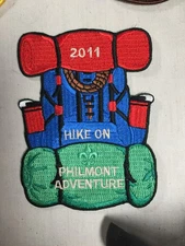 2011 Philmont Scout Ranch Hike On High Adventure BSA Camp Patch