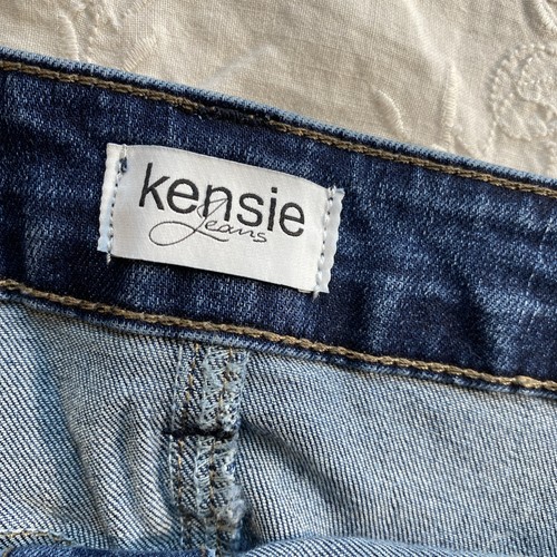 Minifalda vaquera Kensie Jeans 10/30 botones azul - Imagen 2 de 6