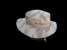 GENUINE BELGIAN MILITARY DESERT CAMOUFLAGE BOONIE HAT XXL 7 3/4 NEW