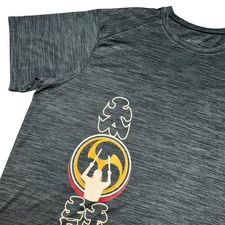 Augusta Sportswear Shirt Mens 2XL Japanese Taiko Drummer Graphic Athletic Tee