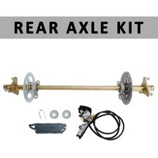 29" ATV Quad Go Kart Rear Live Axle Kit Sprocket Brake Wheel Hub Brake Assembly