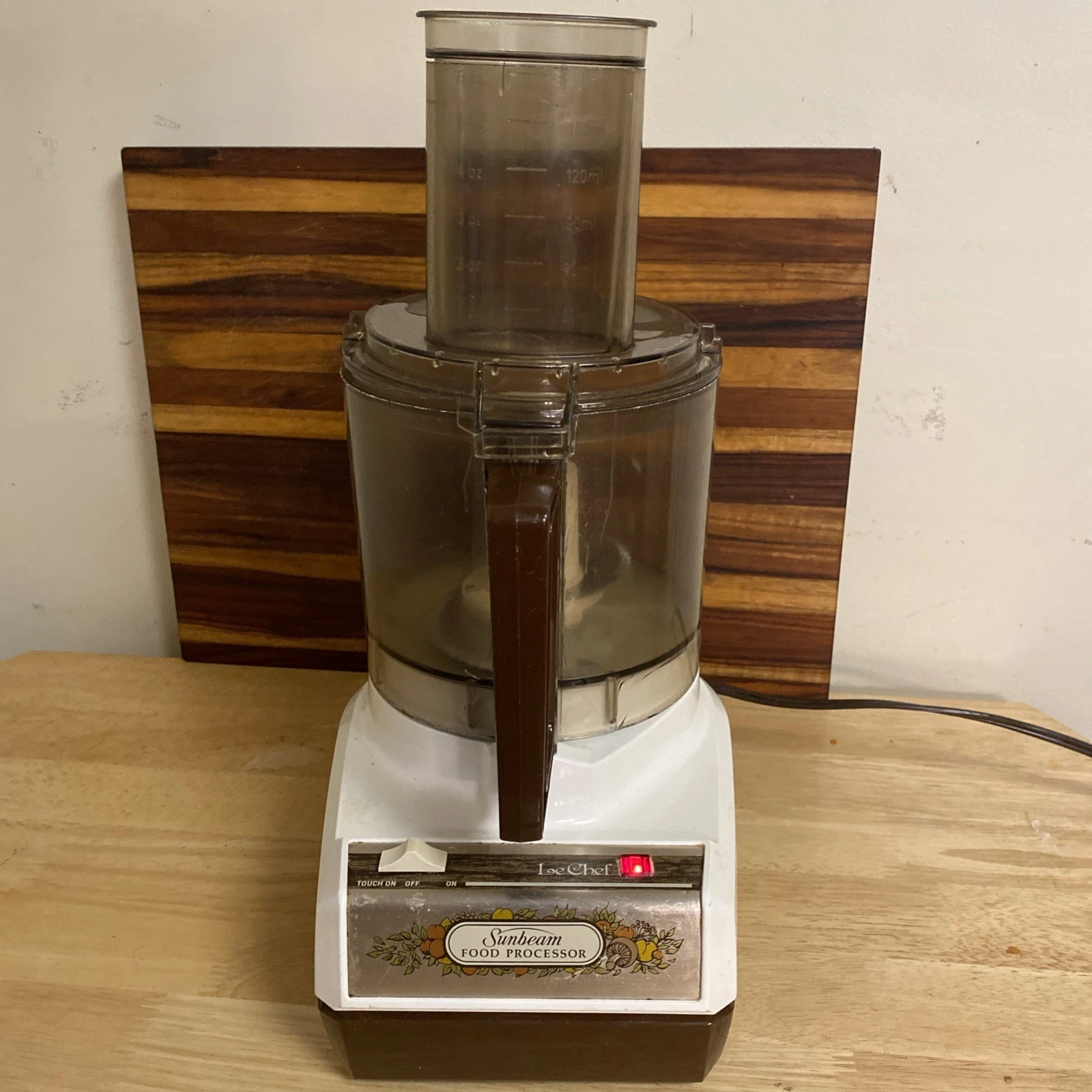 Vintage Sunbeam Le Chef Food Processor Model 14-11 TESTED WORKS READ
Opens in a new window or tab