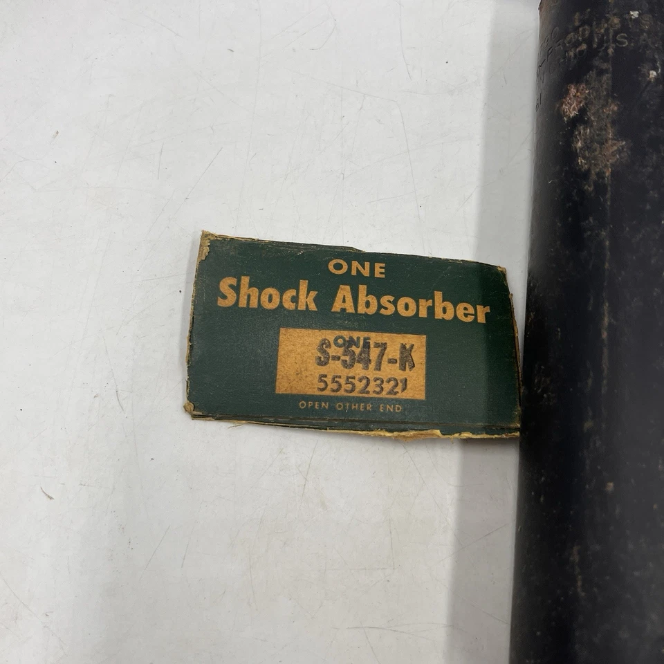 NOS 1958 Chevy Impala Belair Rear Spiral Shock absorber pair 58-64 Pontiac Chev - Image 3 of 4