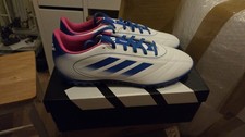 Adidas Goletto IX TF Astro Turf Football Boots White Blue Pink Uk10 Brand New✅