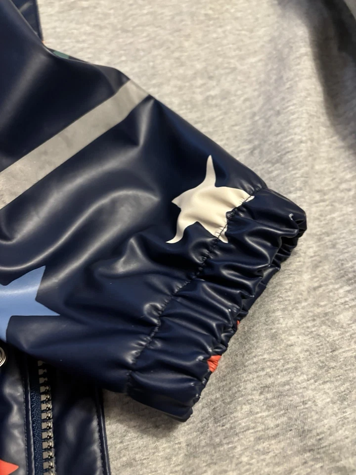 Raincoat Hanna Andersson Hood And Lined Size12 - Image 3 of 4