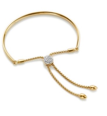 Monica Vinader Fiji Diamond Toggle Bracelet - BNIB - UVP £389 - Gift Boxed