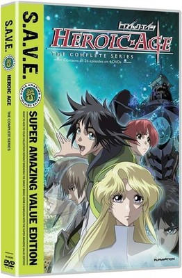 Heroic Age: The Complete Series (DVD, 2011, 4-Disc Set) S.A.V.E / Sci Fi Anime