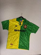 Vintage Umbro Manchester United 1992/94 Third Soccer Jersey Football Shirt sz M