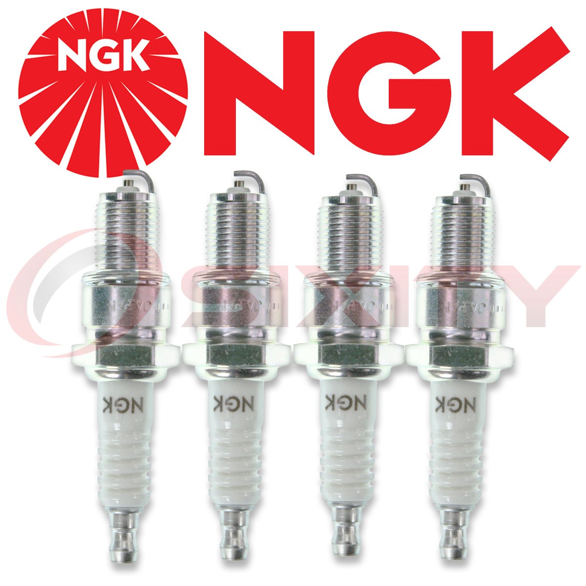 4 X NGK Laser Platinum Resistor Performance Power Spark Plugs PFR7S8EG # 1675