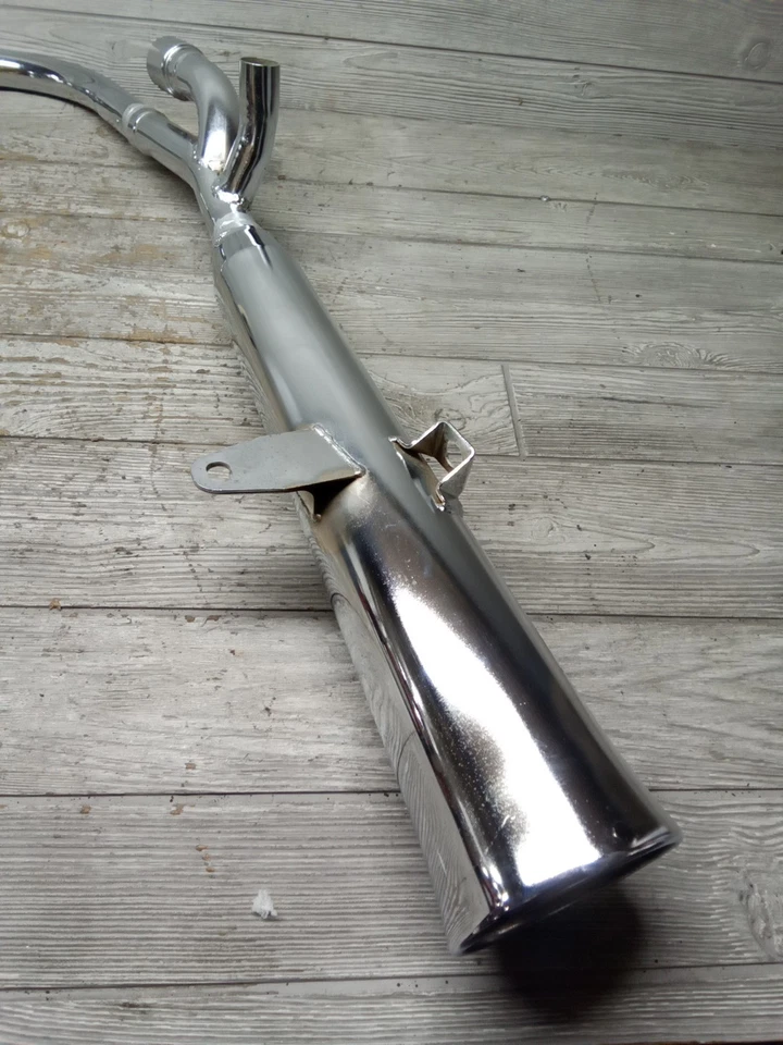 1980-1983 Kawasaki KZ550 KZ 550 Silenciador Esquerdo Cabeçalho de Escape Pjpe 18001-1303 - Imagem 2 de 4