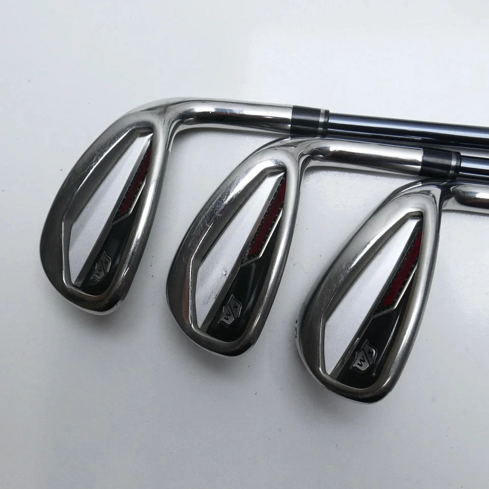 Used Wilson Dynapower Steel Iron Set / 5 - SW / A Flex - Image 3 of 4