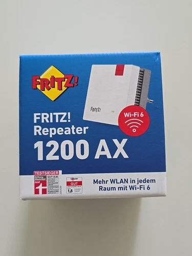 AVM FRITZ!REPEATER 1200 AX WLAN Repeater WiFi 6 Mesh Gigabit LAN 
