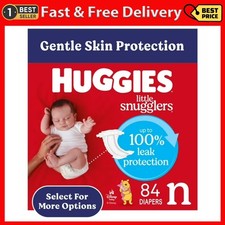 Huggies Baby Diapers, Little Snugglers - Size Newborn 84 CT