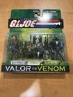 GIJoe Venom vs Valor Shipwreck & Electric Eel 2 Pack Rare MOC