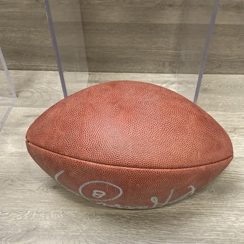 Matt Hasselbeck Signed Football #8 Encased - Picture 9 of 11
