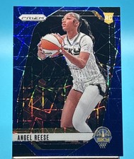 2024 Panini WNBA Prizm Angel Reese RC Blue Velocity Rookie #10 Sky