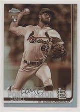 2019 Topps Chrome Sepia Refractor Daniel Ponce de Leon #75 Rookie RC 06st